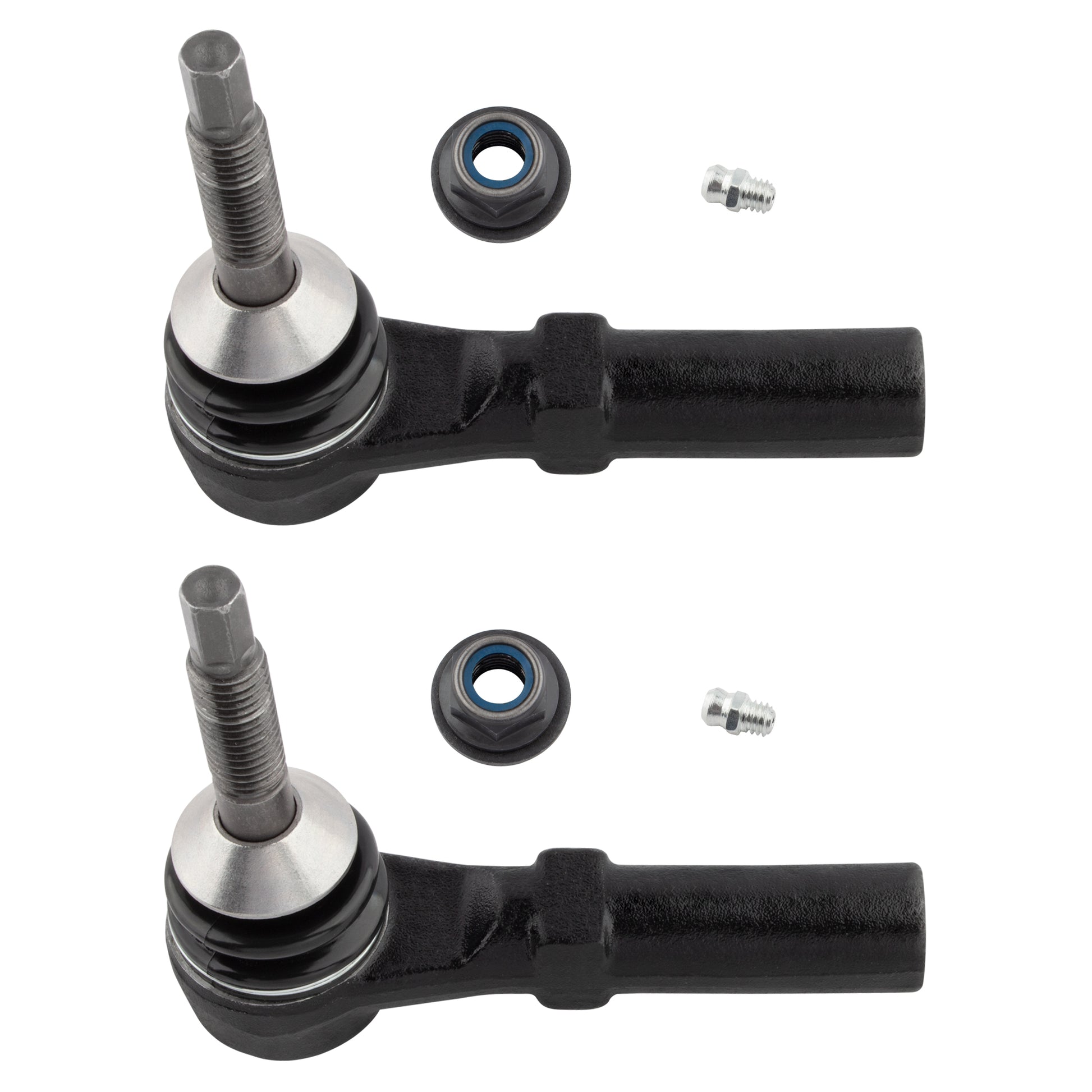 BOXI 4pcs Front Inner and Outer Tie Rods Replacement for Ford Expedition 2003 2004 2005 2006 — product photo 2