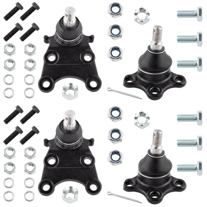 BOXI 4pcs Front Suspension Ball Joints Set for Honda Passport 1996-2002