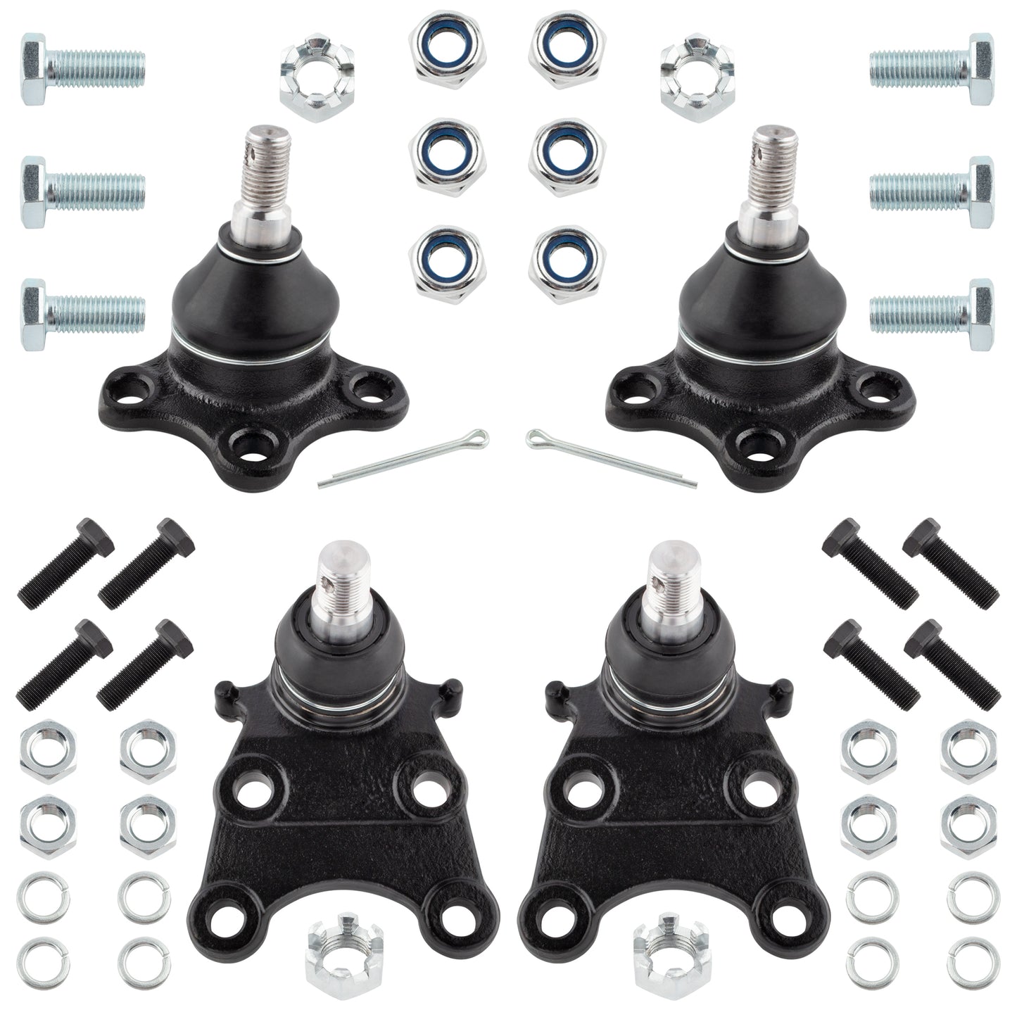 BOXI 4pcs Front Suspension Ball Joints Set for Honda Passport 1996-2002 — product photo 2