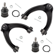BOXI 4pcs Upper Control Arms Lower Ball Joints fit for Acura EL 1997 1998 1999 2000