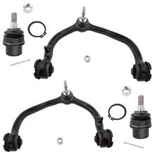 BOXI - New 4-Piece Suspension Kit Upper Control Arm With Ball joint Lower Ball Joints Fit 2003 2004