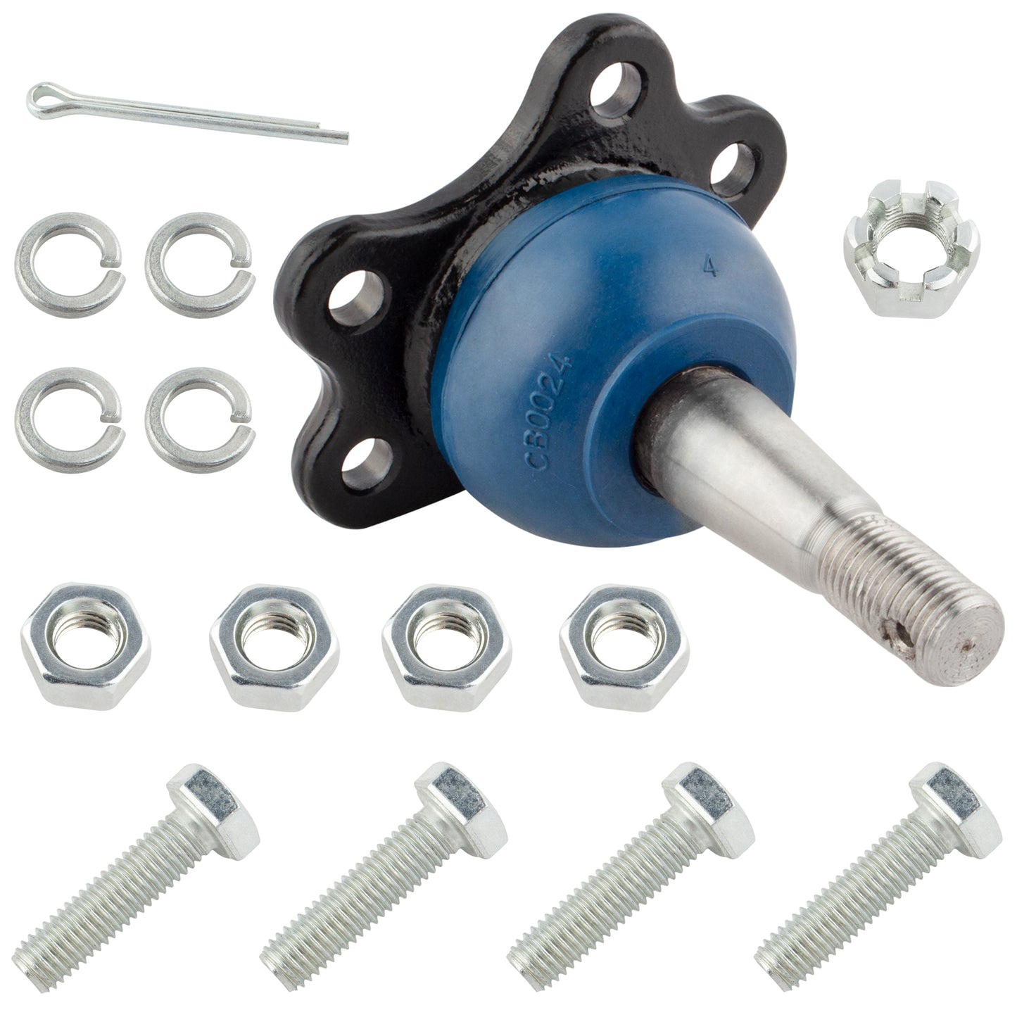 BOXI (Set of 4) K6291 K6292 Front Upper & Lower Ball Joints Fits for GMC Safari 1990-2005 Yukon — product photo 4
