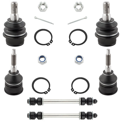 BOXI 6pcs Front Upper and Lower Ball Joints Sway Bar Links for Ford Explorer 2002 2003 2004 2005