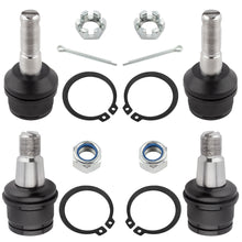 BOXI (set of 4) Front Lower and Upper Ball Joints Fit for Dodge Ram 2500 3500 1994-1999