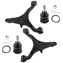 BOXI 4pcs Front Lower Control Arm with Ball Joints Replacement for Honda CR-V 2002 2003 2004 2005