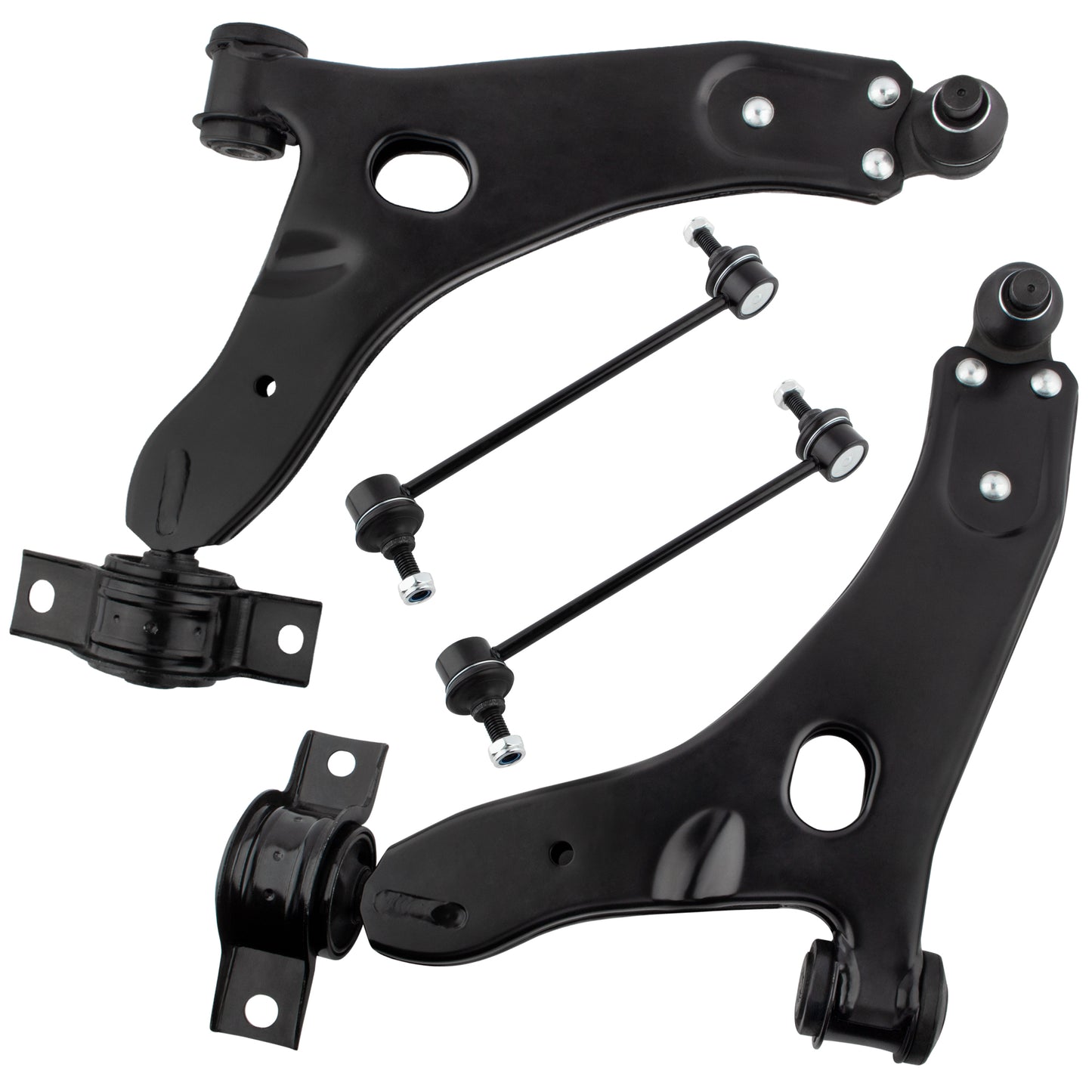 BOXI 4pcs Front Lower Control Arm And Ball Joints Sway Bar for Ford Focus 2004 2005 2006 2007 2008