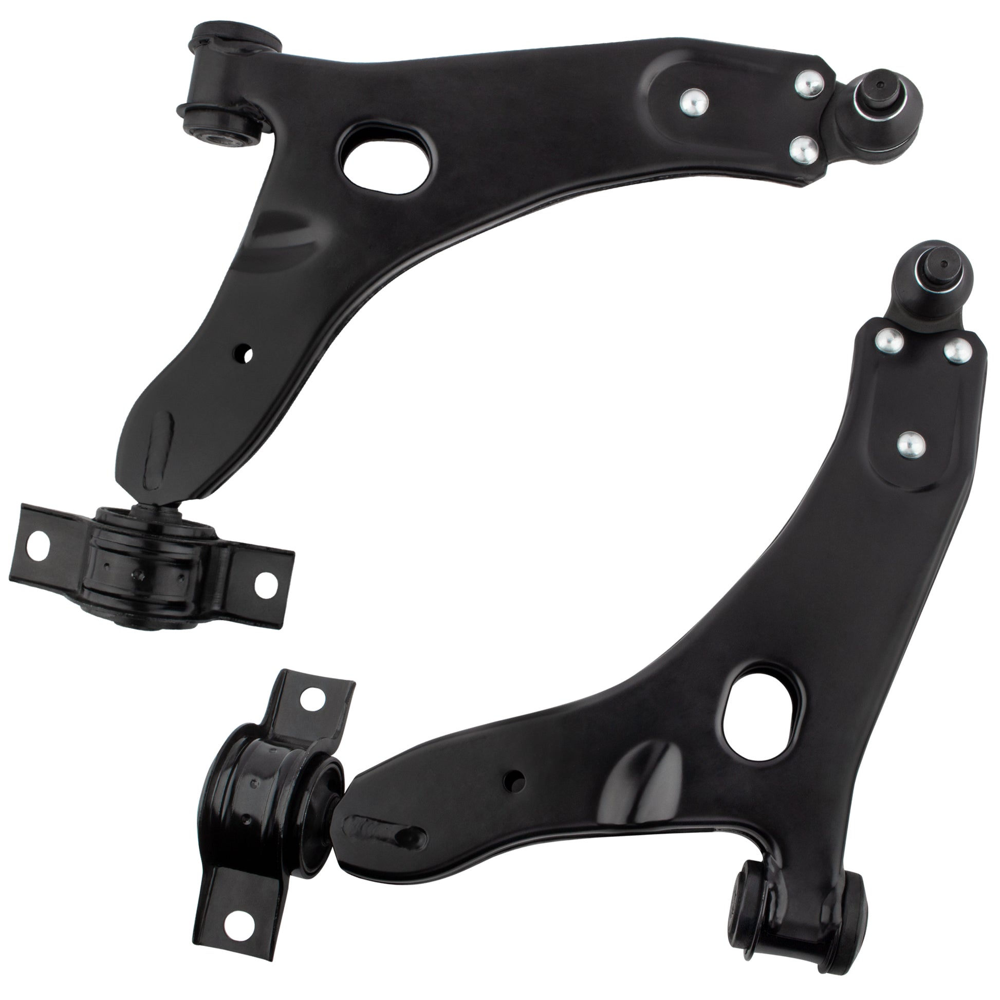 BOXI 4pcs Front Lower Control Arm And Ball Joints Sway Bar for Ford Focus 2004 2005 2006 2007 2008 — product photo 3