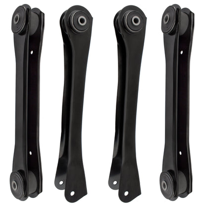 BOXI 4Pcs Suspension Kits BOXI K620244 x2 K640734 x2 Front Control Arm Compatible for Jeep Wrangler