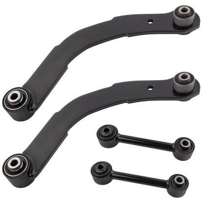 BOXI 4pc Rear Suspension Kit (K641281 K641226) Left Right Rear Control Arm Assembly Compatible