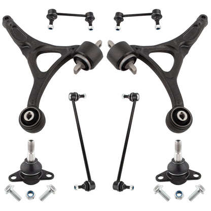 BOXI 8pcs Front Lower Control Arms w