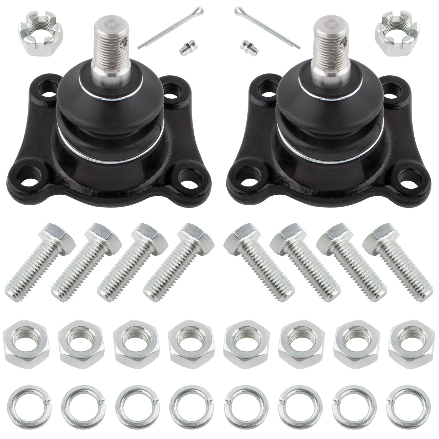 BOXI (Set of 4) Front Suspension Front Upper and Lower Ball Joints Fit for Toyota 4Runner 1989-1995 — product photo 2