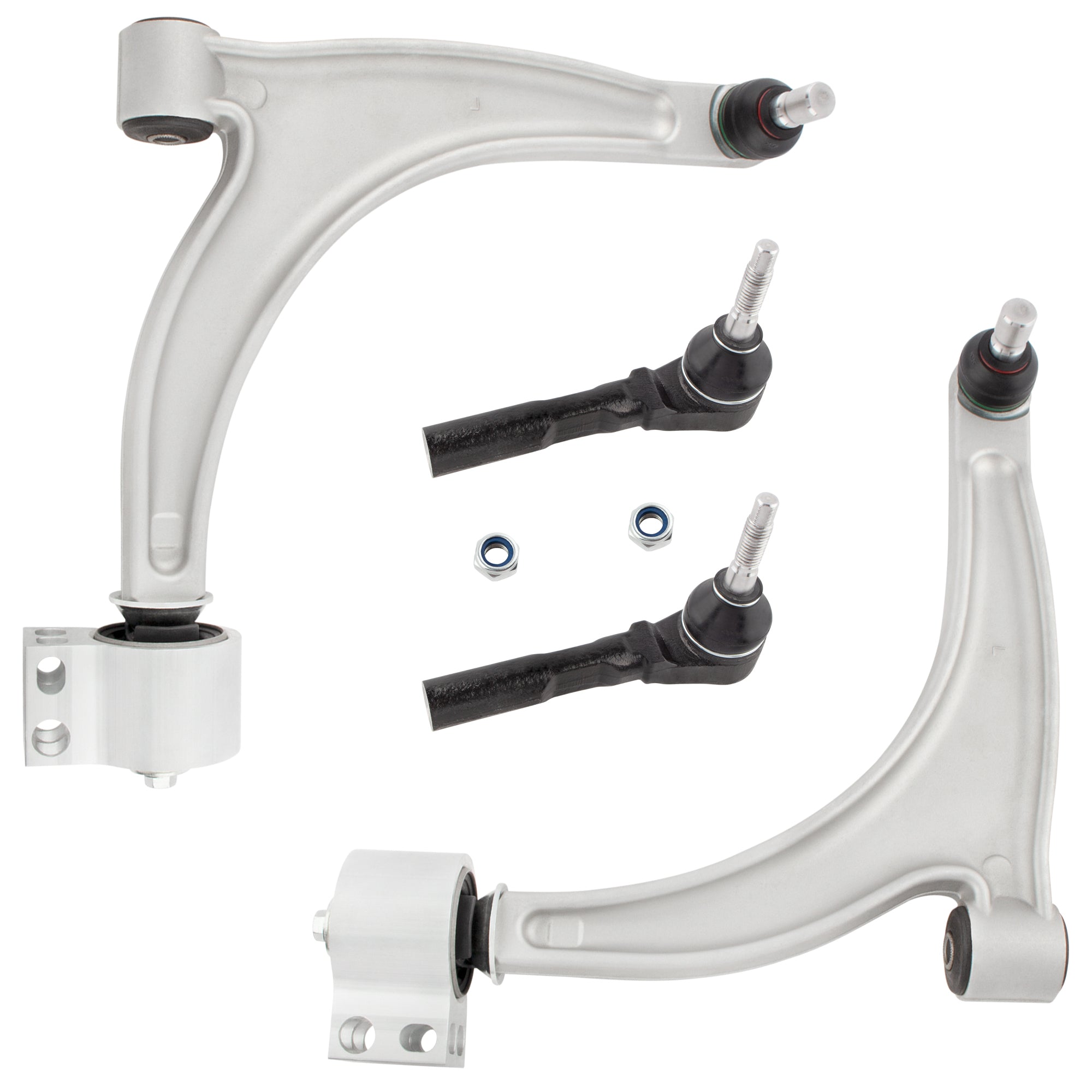 BOXI (Set of 4) Front Lower Control Arms w