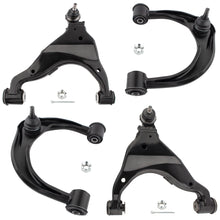 BOXI (Set of 4) Front Upper & Lower Control Arms with Ball Joints Fit for Toyota Tacoma 2005 2006