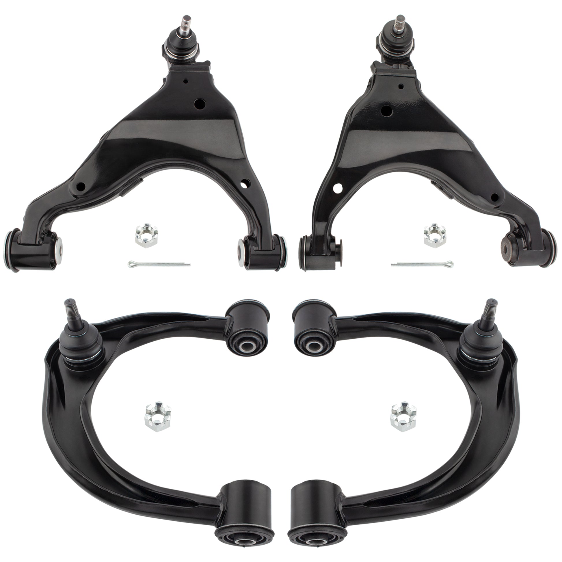BOXI (Set of 4) Front Upper & Lower Control Arms with Ball Joints Fit for Toyota Tacoma 2005 2006 — product photo 2
