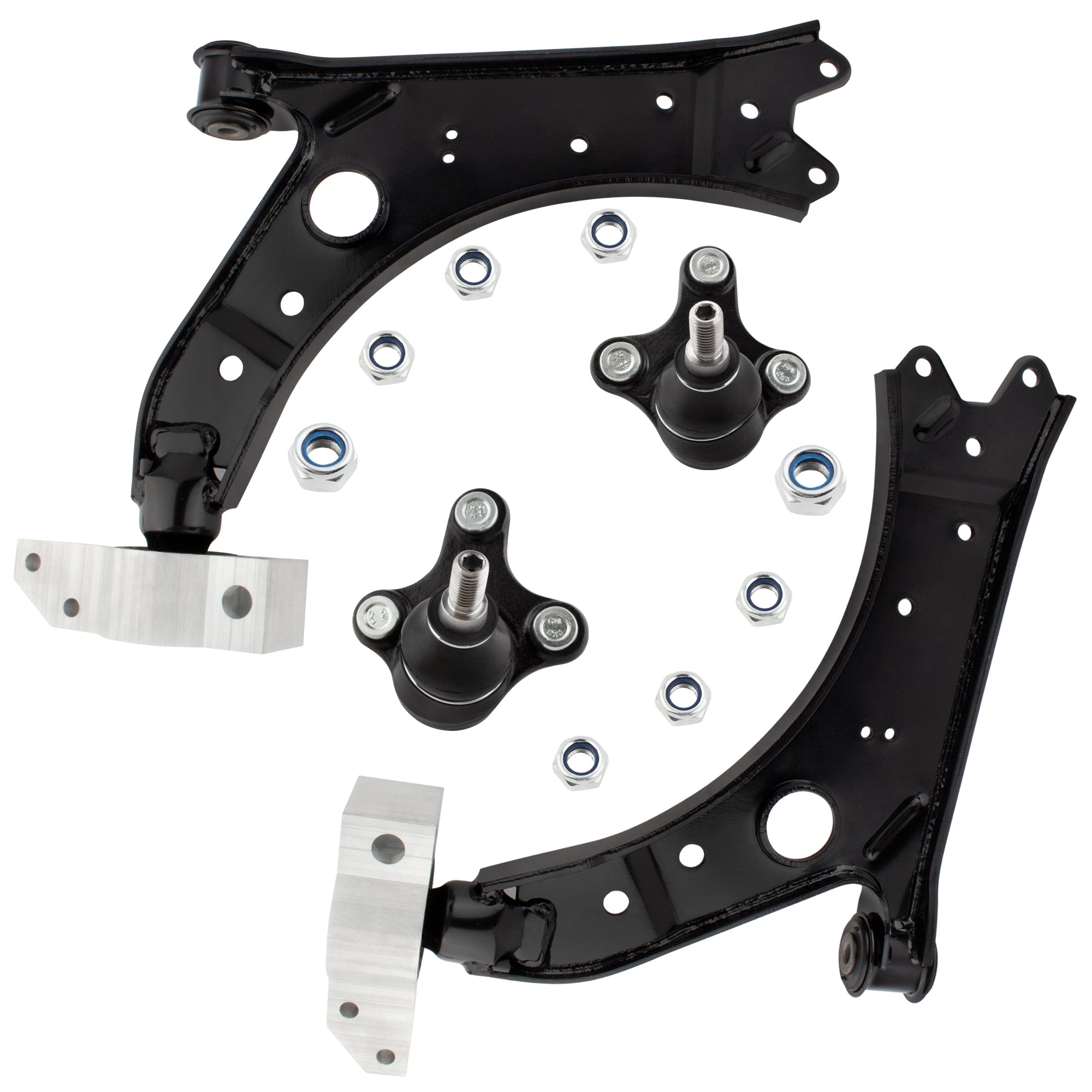 BOXI 4pcs Front Lower Control Arms w
