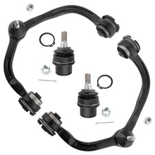BOXI (Set of 4) Front Upper Control Arms + Lower Ball Joints Fit for Ford Expedition 2004 2005 2006