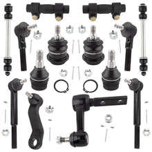 BOXI (Set of 14) Front Pitman Idler Arm Sway Bar Link Ball Joint Tie Rod w