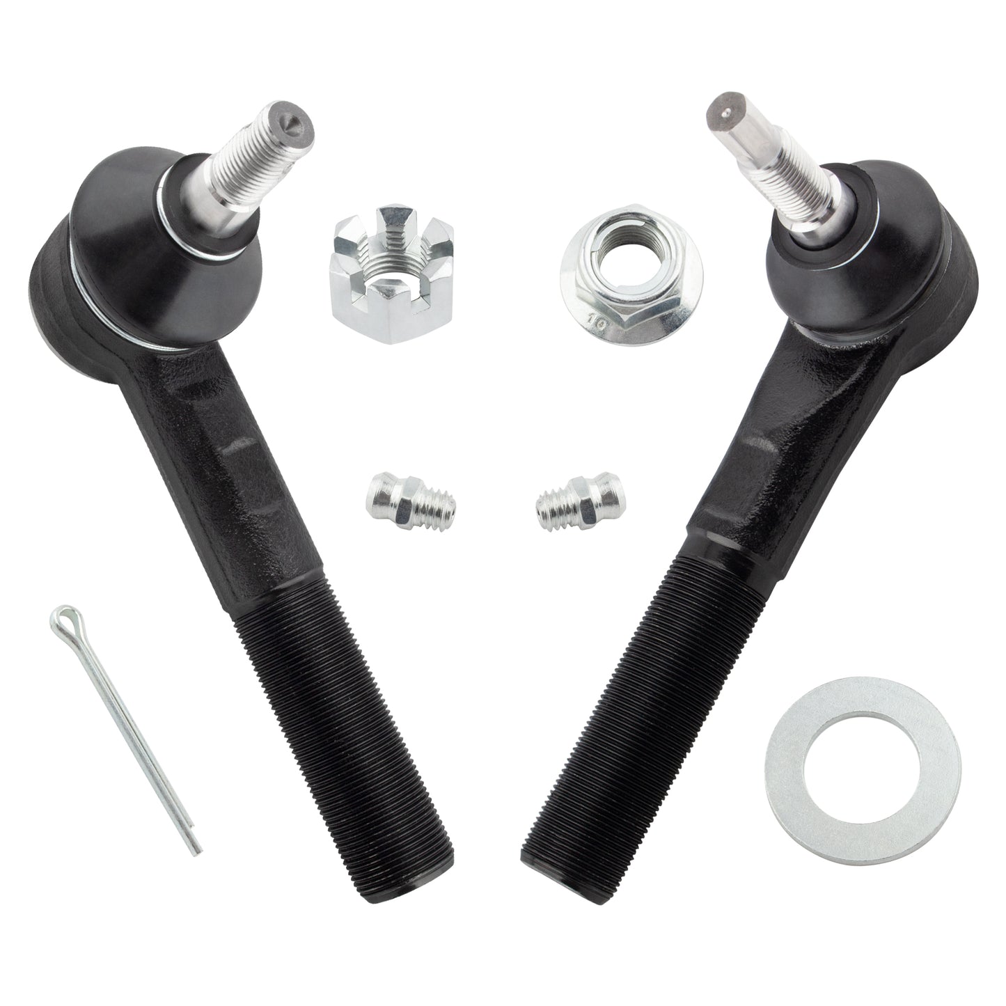 BOXI (Set of 4) Front Suspension Kit Inner Outer Tie Rod End Fit for Dodge Ram 1500 2006 2007 2008 — product photo 3