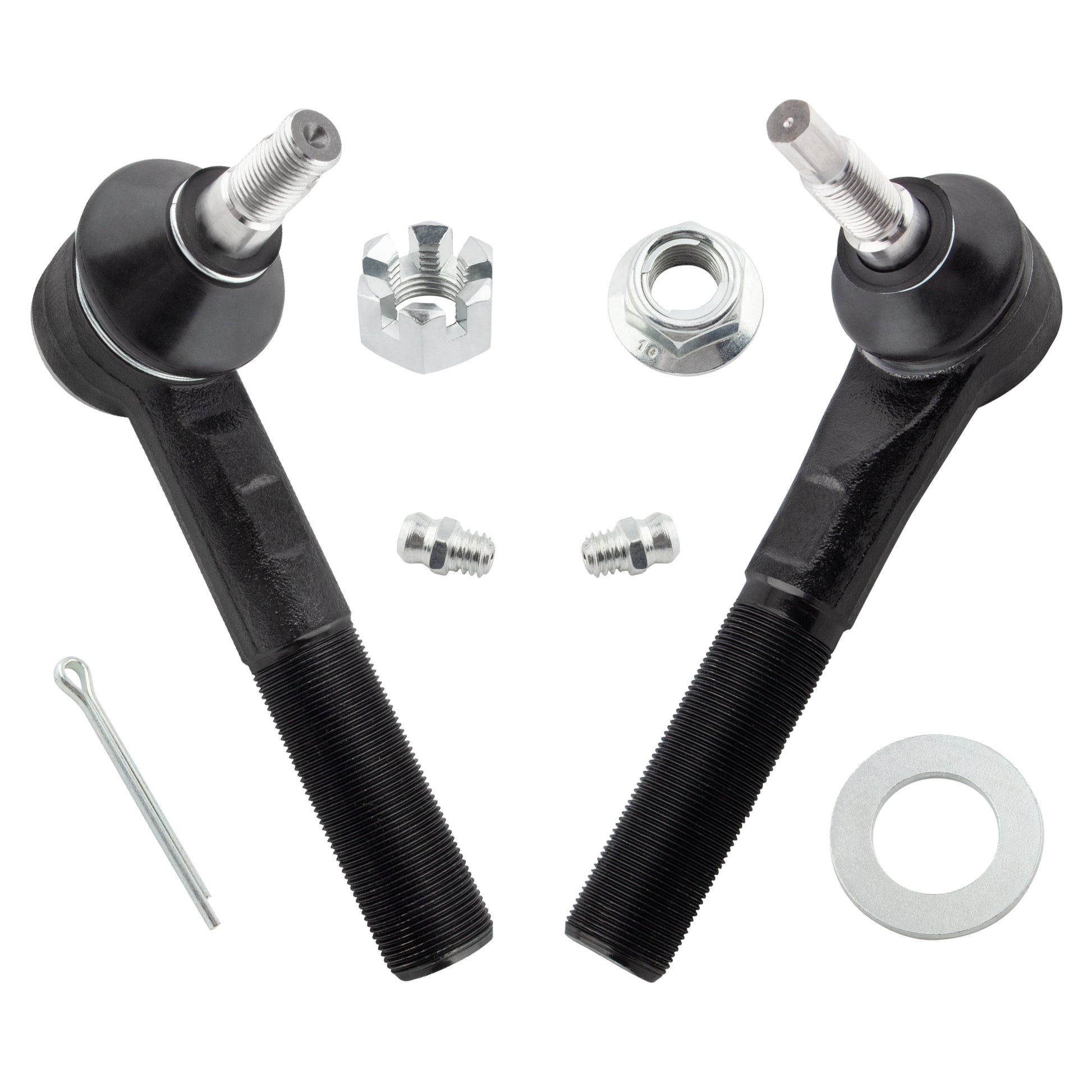BOXI (Set of 4) Front Suspension Kit Inner Outer Tie Rod End Fit for Dodge Ram 1500 2006 2007 2008 — product photo 3