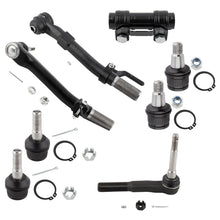 BOXI (Set of 8) Front Tie rods Ball Joints Fit for Ford F-250 F-350 Super Duty 2005-2019