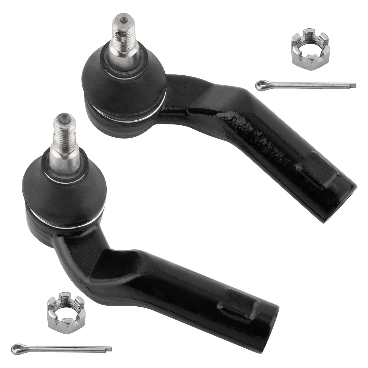 BOXI (Set of 8) Front & Rear Suspension Kit Sway Bar Links + Tie Rod Ends Fit for Mazda 3 2004 2005 — product photo 3