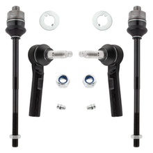 BOXI 4pc Inner & Outer Tie Rod End Kit ES3488 ES3609 Fits 2002-2006 Chevy Avalanche 2500