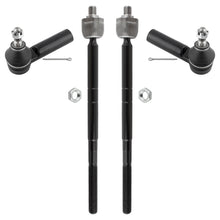 BOXI (Set of 4) Front Inner & Outer Tie Rod Ends Fit for Ford Escape 2001-2007