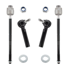 BOXI (Set of 4) Front Inner Outer Tie Rod Ends Fit for Cadillac Escalade ESV EXT 2007-2014