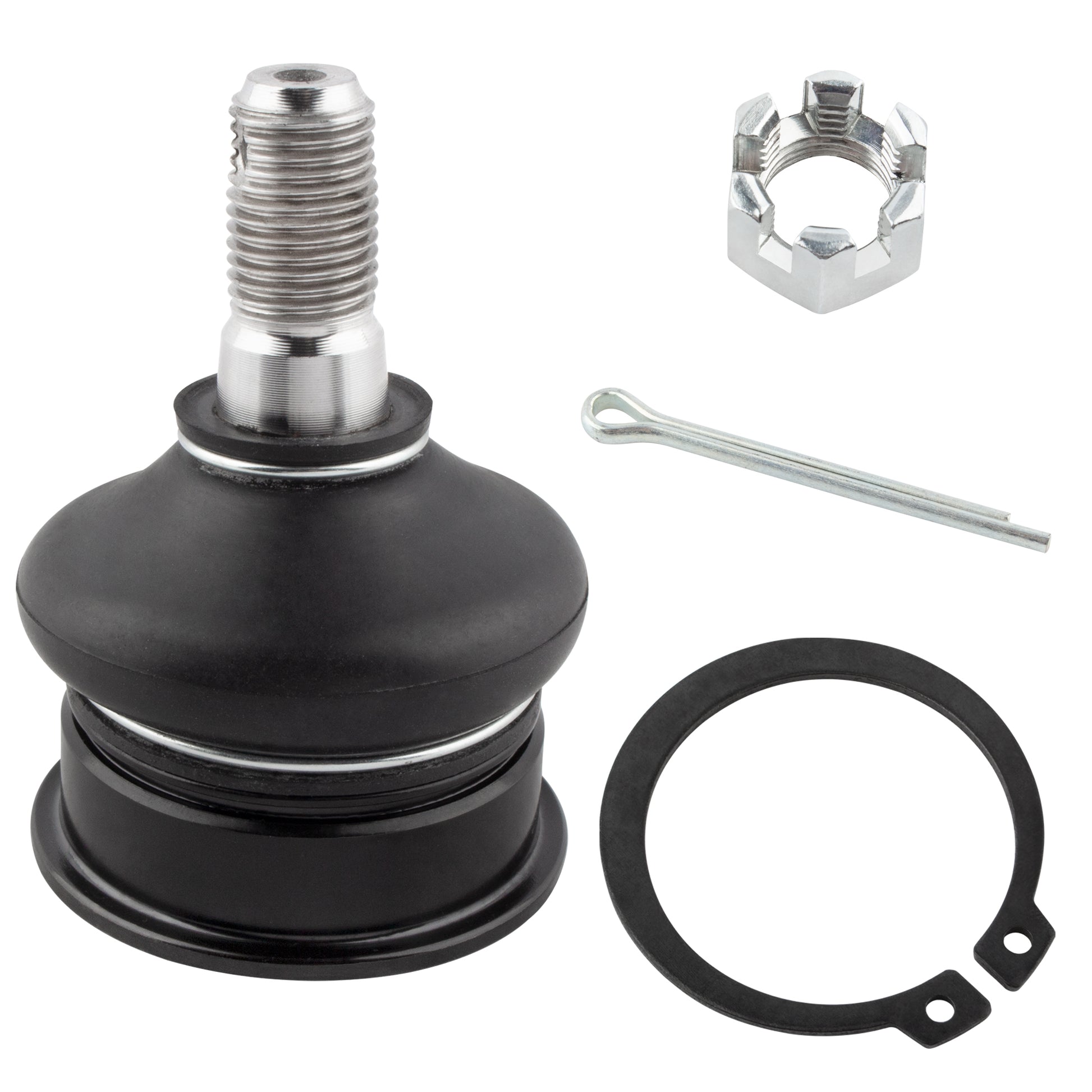 BOXI 8pcs Front Inner & Outer Tie Rods + Upper & Lower Ball Joints for Nissan Frontier 2005-2019 — product photo 8
