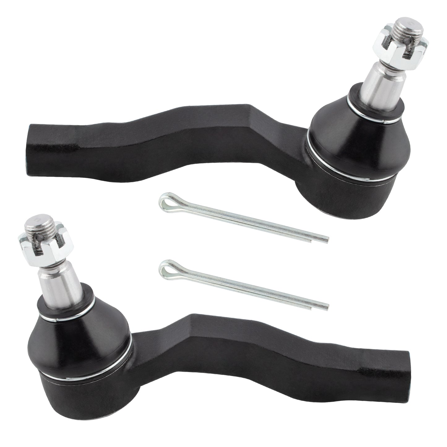BOXI 4pcs Front Inner & Outer Tie Rod Ends for Infiniti G35 2003 2004 2005 2006 2007 — product photo 6