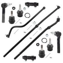 BOXI 11pcs Front Ball Joints+Tie Rods+Adjusting Sleeve+Trac Bar for Dodge Ram 2500 2000 2001 2002