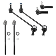 BOXI 6pcs Front Inner Outer Tie Rod Ends for Ford Mustang 2005 2006 2007 2008 2009 2010