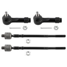 BOXI 4pcs Front Inner and Outer Tie Rods for Nissan Altima 2002 2003 2004 2005 2006