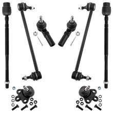 BOXI 8pcs Front Sway Bars Lower Ball Joints Inner Outer Tie Rod Ends for Cadillac DeVille 1997 1998