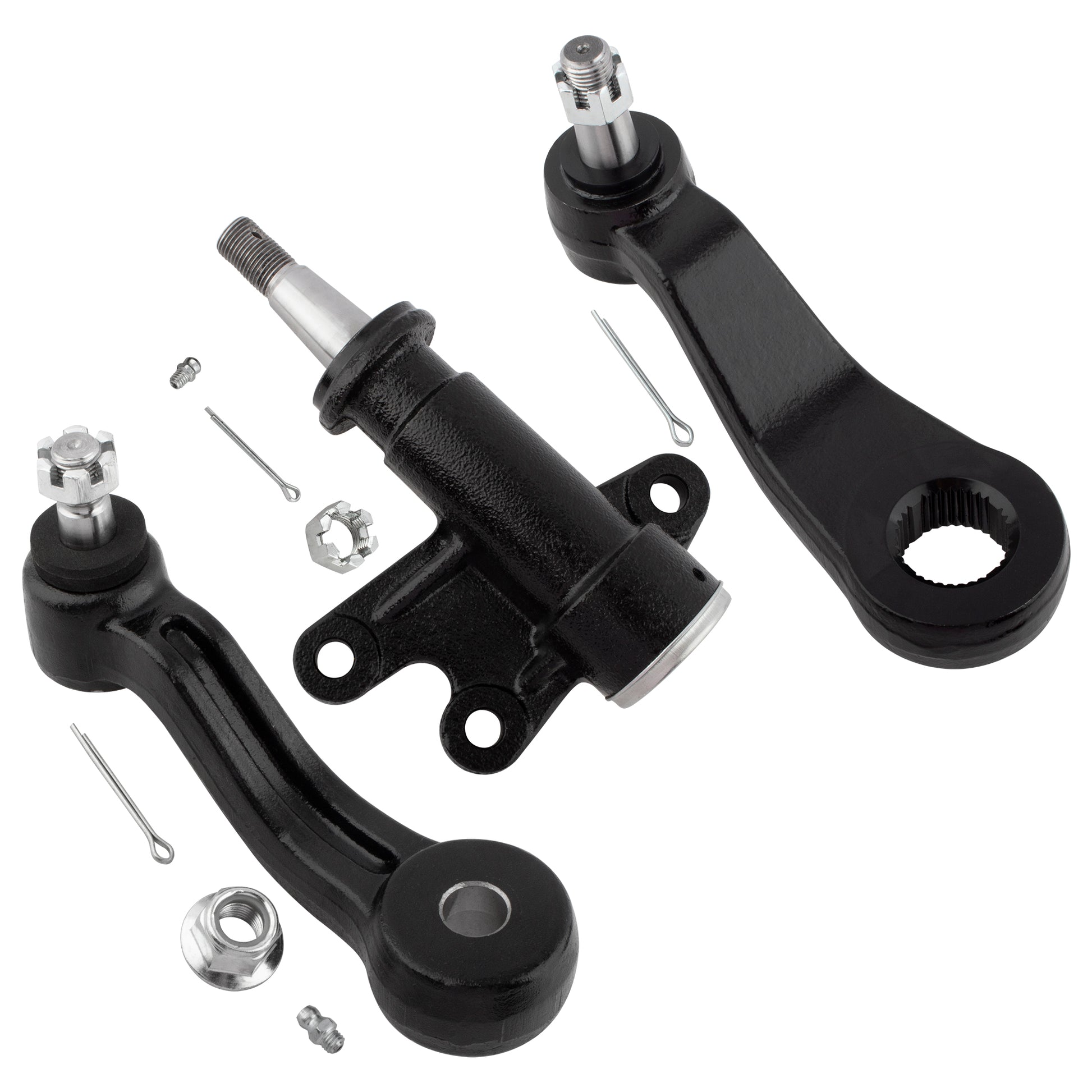 BOXI 3pcs Front Idler Pitman Arms Bracket for Cadillac Escalade 1999-2000