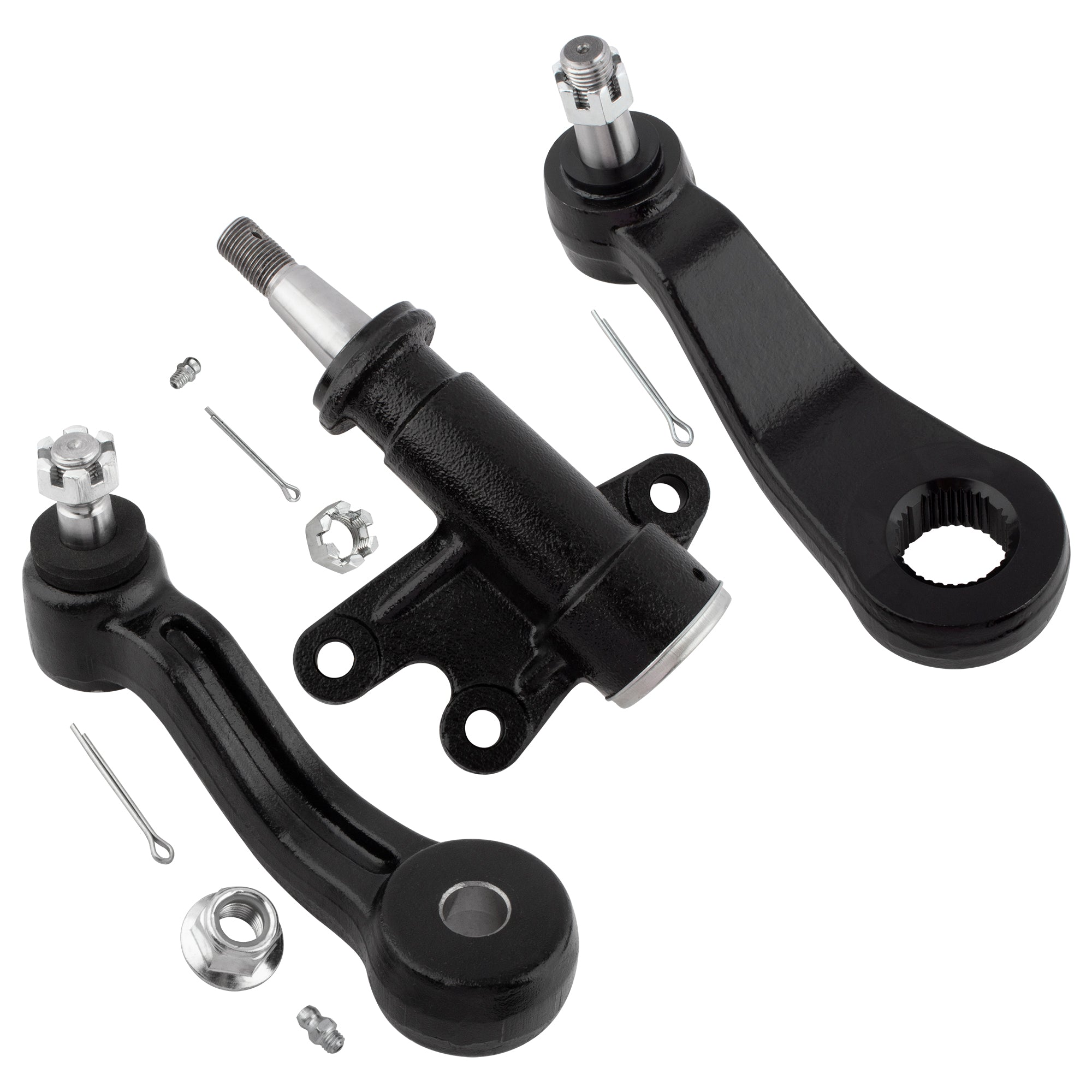 BOXI 3pcs Front Idler Pitman Arms Bracket for Cadillac Escalade 1999-2000