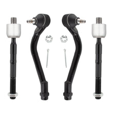 BOXI 4pcs Front Inner & Outer Tie Rod End for Hyundai Azera 2012-2017