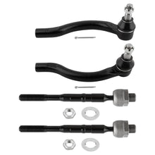 BOXI 4pcs Front Inner and Outer Tie Rods for Infiniti QX56 2004-2013
