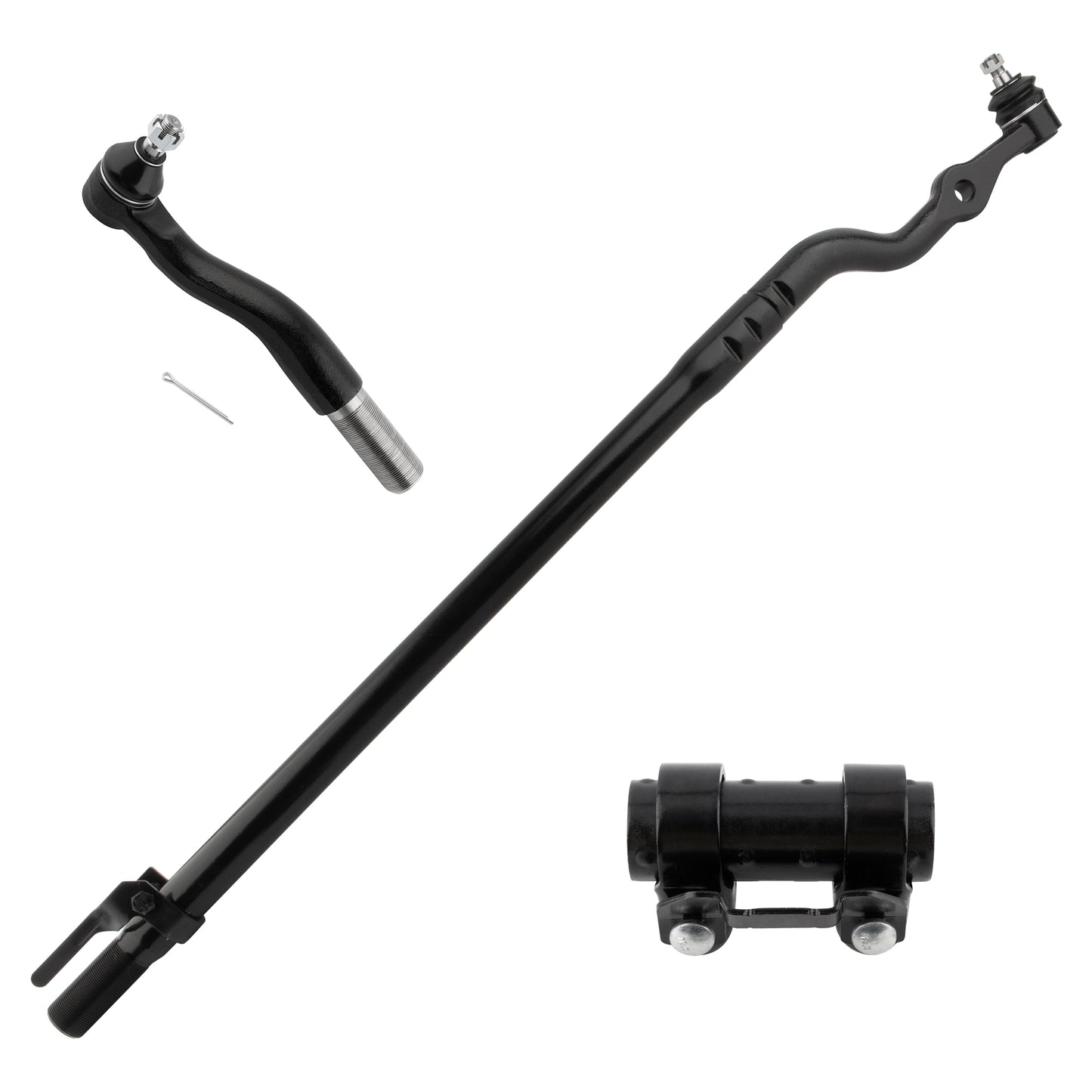 BOXI 3pcs Front Outer Connecting Tie Rod Ends w