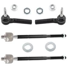 BOXI 4pcs Front Inner & Outer Tie Rod Ends for Dodge Caliber 2007 2008 2009 2010 2011 2012