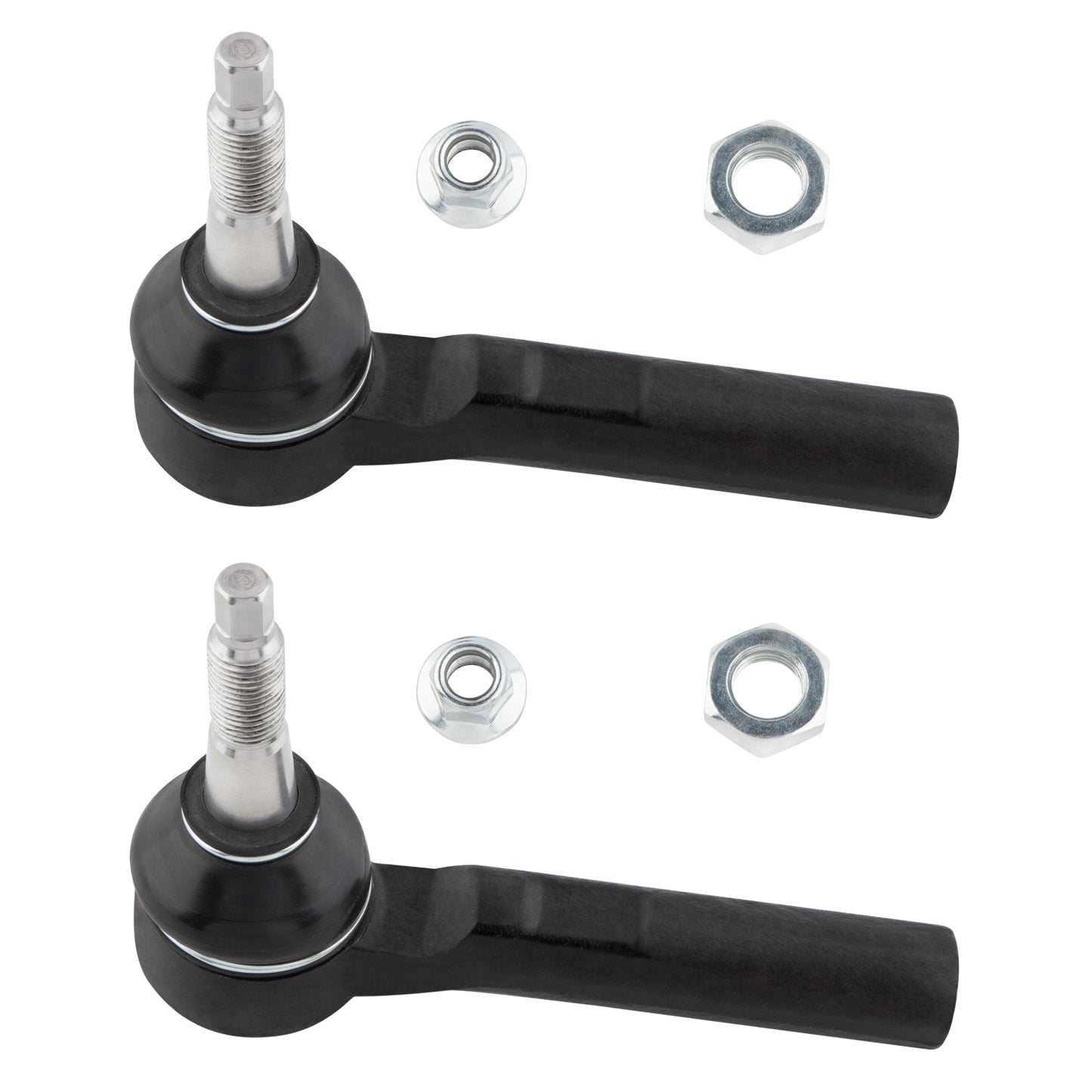 BOXI 4pcs Front Inner & Outer Tie Rod Ends for Dodge Caliber 2007 2008 2009 2010 2011 2012 — product photo 2