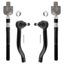 BOXI 4pcs Front Inner & Outer Tie Rod Ends Replacement for Nissan Altima 2007 2008 2009 2010 2011