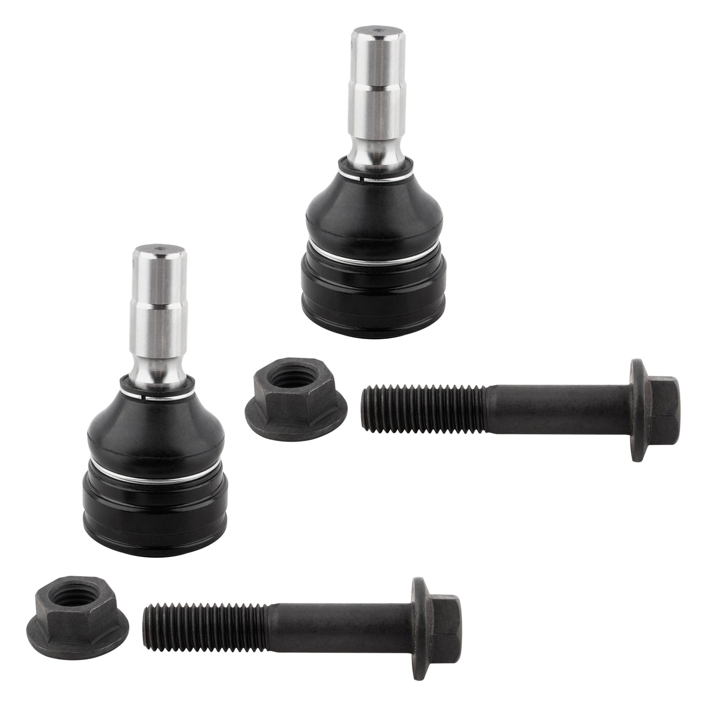 BOXI 8pcs Front Lower Ball Joint Sway Bar & Inner and Outer Tie Rods Replacement for Ford Mustang — product photo 3