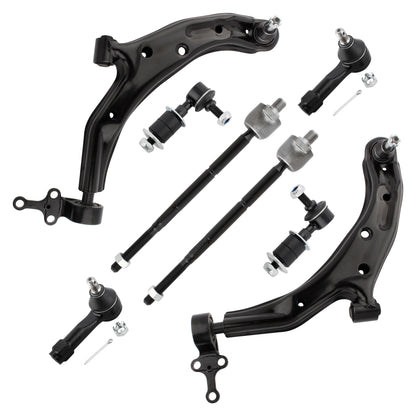 BOXI 8pcs Front Lower Control Arms w