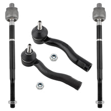 BOXI 4pcs Front Inner and Outer Tie Rod End Link Replacement for Nissan Sentrar 2007 2008 2009 2010