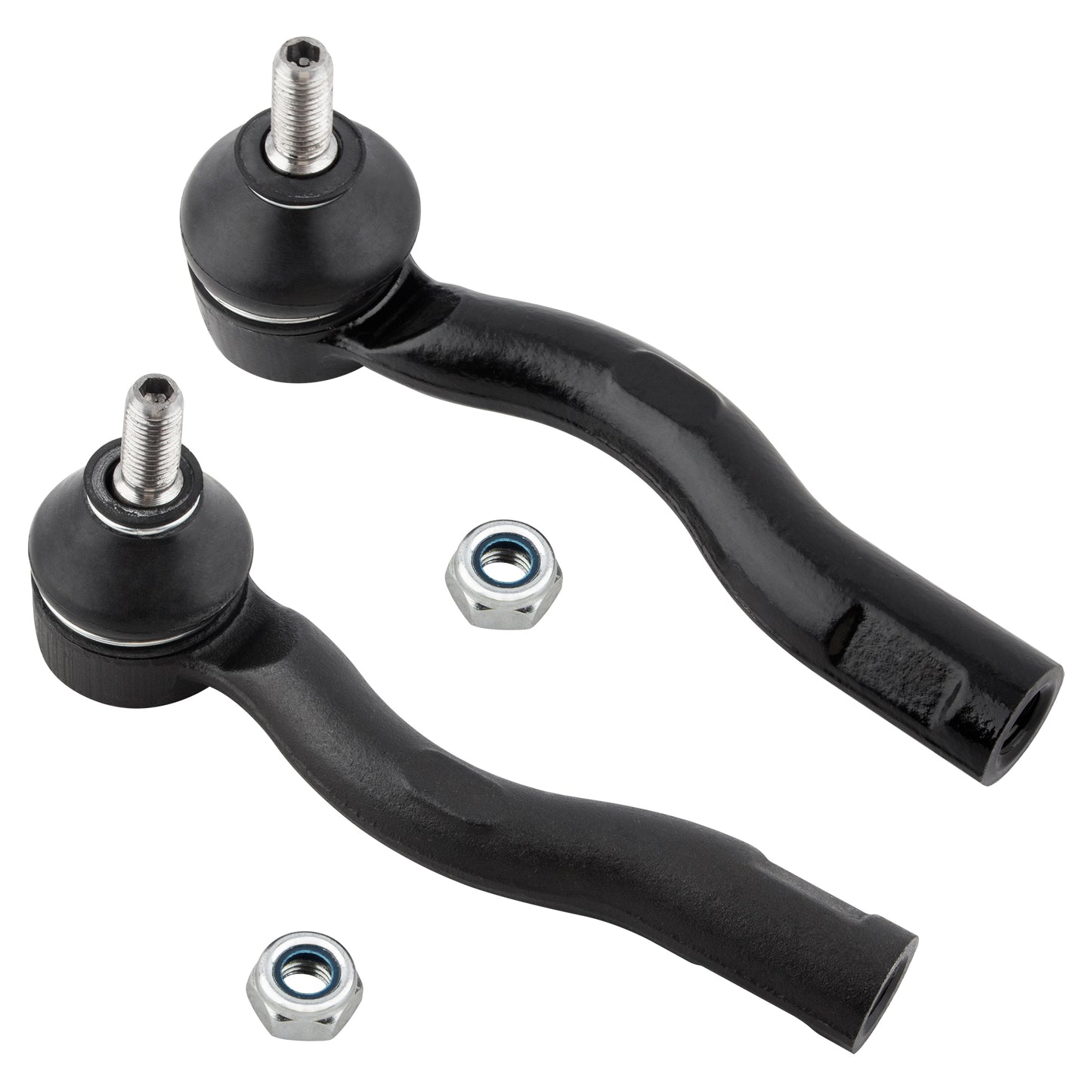 BOXI 4pcs Front Inner and Outer Tie Rod End Link Replacement for Nissan Sentrar 2007 2008 2009 2010 — product photo 3
