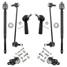 BOXI 8pcs Front Sway Bars&Lower Ball Joints&Tie Rods for Chevy Cobalt 2005-2010