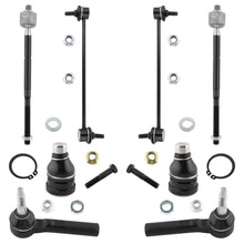 BOXI 8pcs Front Lower Ball Joints Sway Bars Tie Rods Kit for Dodge Caliber 2009 2010 2011 2012