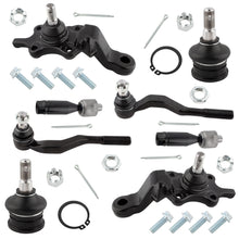 BOXI 8pcs Front Tie Rods+Ball Joints for Toyota Tacoma 1995 1996 1997 1998 1999 2000 2001 2002 2003