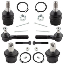 BOXI 6pcs Upper Lower Ball Joint Outer Tie Rod Kit for Ford F-150 1987 1988 1989 1990 1991 1992
